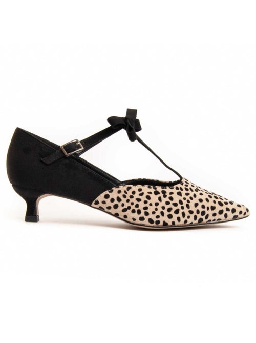 Chaussure à Talons Hauts Matière Synthétique Et Textile Montevita - Kiabi