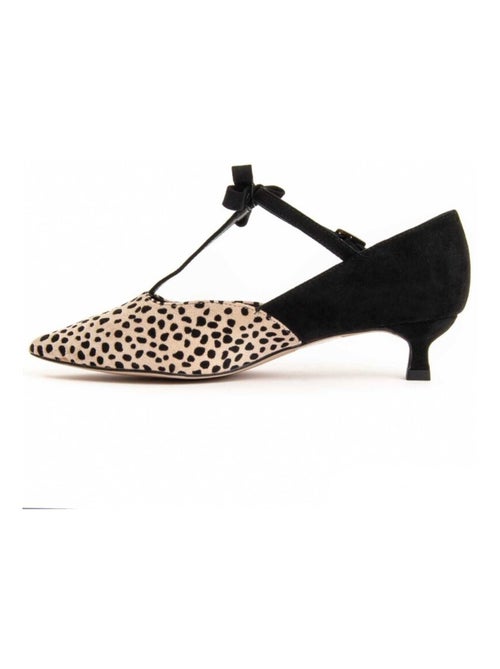 Chaussure à Talons Hauts Matière Synthétique Et Textile Montevita - Kiabi