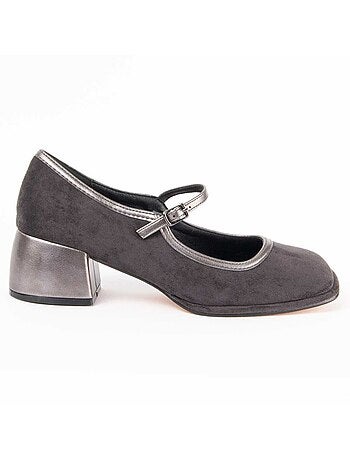 Chaussure à Talons Hauts Matière Synthétique Et Textile Montevita