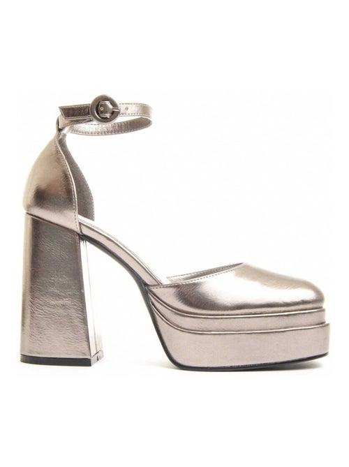 Chaussure à Talons Hauts Matière Synthétique Et Textile Montevita - Kiabi