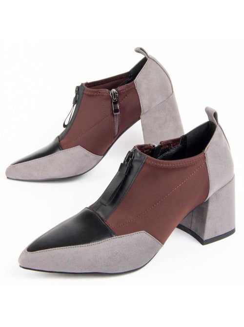Chaussure à Talons Hauts Matière Synthétique Et Textile Montevita - Kiabi
