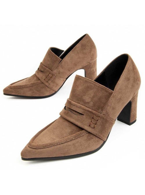 Chaussure à Talons Hauts Matière Synthétique Et Textile Montevita - Kiabi