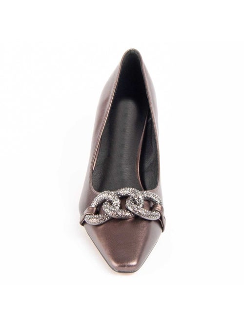 Chaussure à Talons Hauts Matière Synthétique Et Textile Montevita - Kiabi