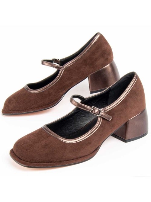 Chaussure à Talons Hauts Matière Synthétique Et Textile Montevita - Kiabi