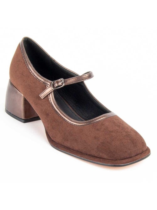 Chaussure à Talons Hauts Matière Synthétique Et Textile Montevita - Kiabi