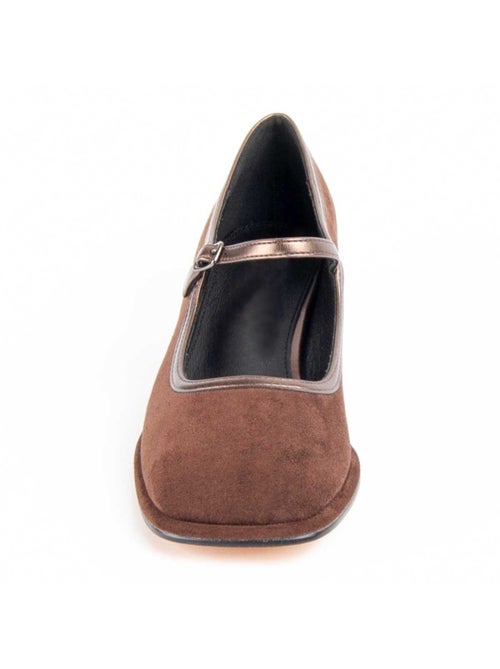 Chaussure à Talons Hauts Matière Synthétique Et Textile Montevita - Kiabi