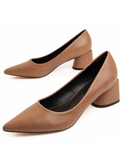 Chaussure à Talons Hauts Matière Synthétique Et Textile Montevita - Kiabi