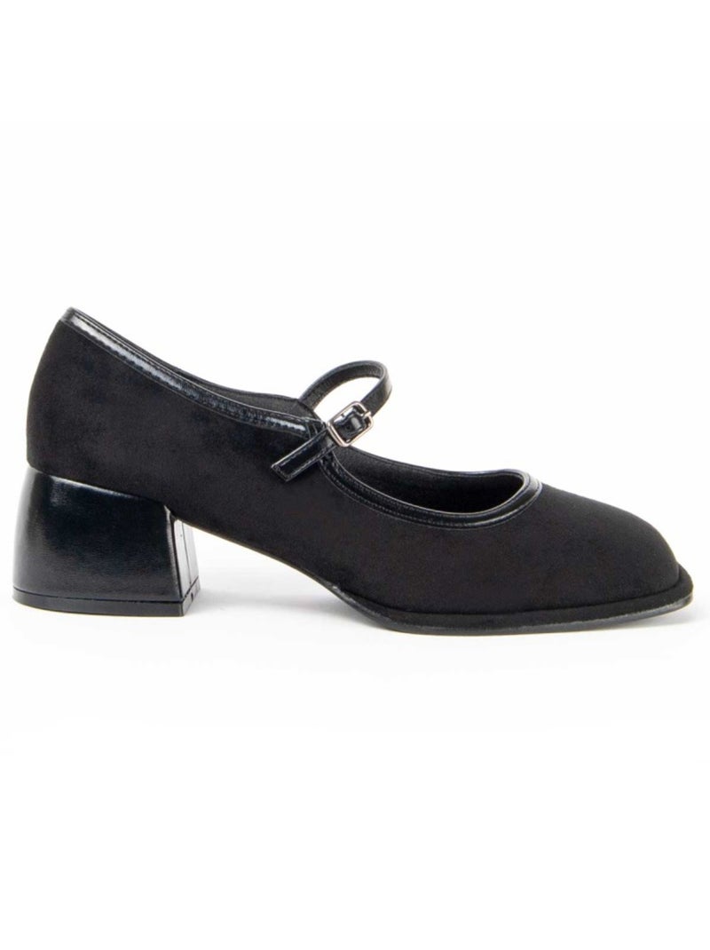 Chaussure à Talons Hauts Matière Synthétique Et Textile Montevita Noir - Kiabi