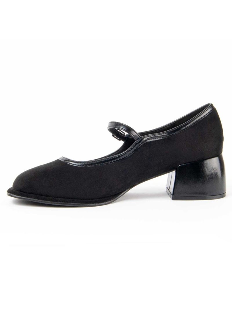 Chaussure à Talons Hauts Matière Synthétique Et Textile Montevita Noir - Kiabi