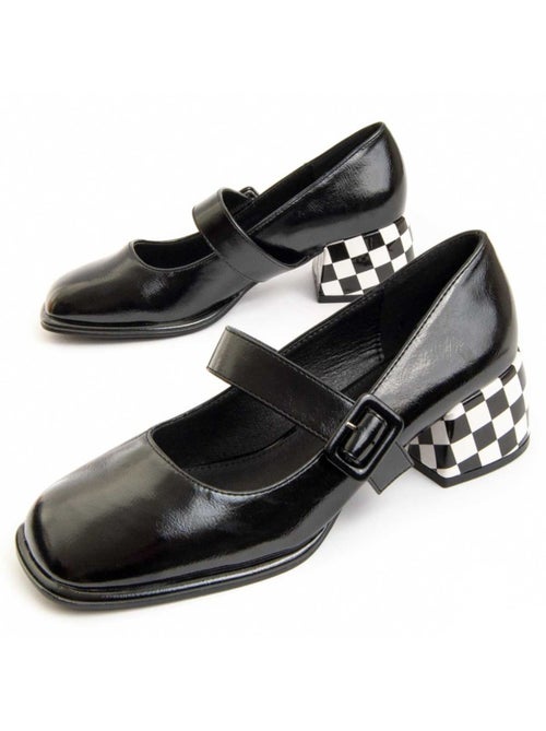 Chaussure à Talons Hauts Matière Synthétique Et Textile Montevita - Kiabi