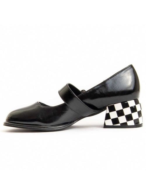 Chaussure à Talons Hauts Matière Synthétique Et Textile Montevita - Kiabi