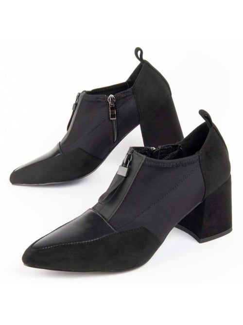 Chaussure à Talons Hauts Matière Synthétique Et Textile Montevita - Kiabi