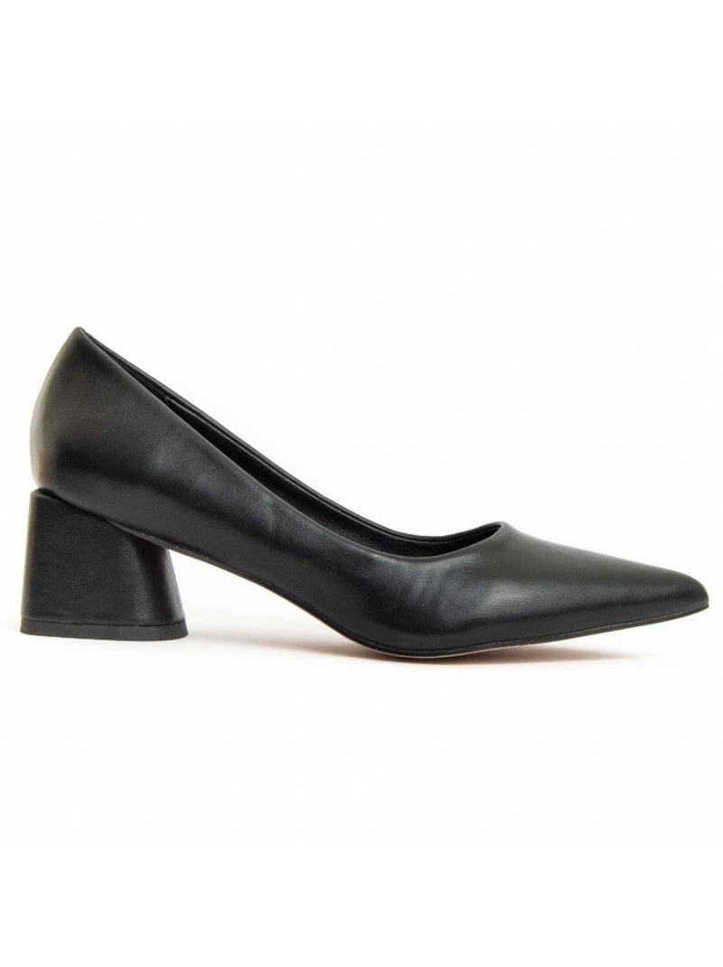 Chaussure à Talons Hauts Matière Synthétique Et Textile Montevita Noir - Kiabi