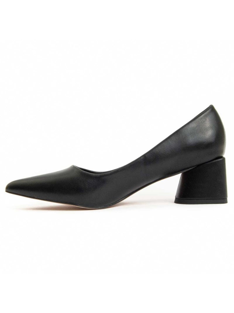 Chaussure à Talons Hauts Matière Synthétique Et Textile Montevita Noir - Kiabi
