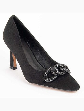Chaussure à Talons Hauts Matière Synthétique Et Textile Montevita