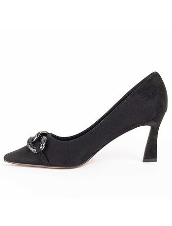 Chaussure à Talons Hauts Matière Synthétique Et Textile Montevita