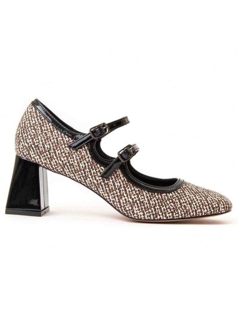 Chaussure à Talons Hauts Matière Synthétique Et Textile Montevita Noir - Kiabi