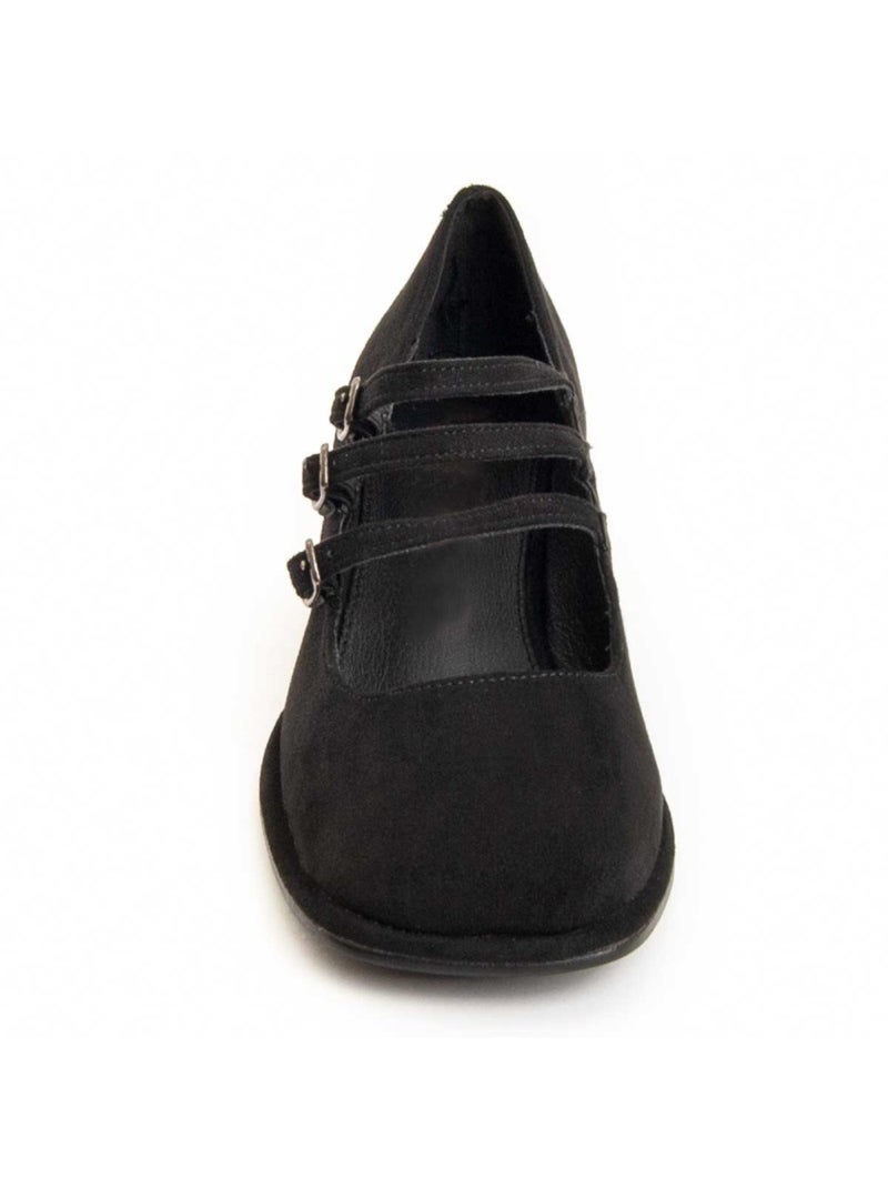 Chaussure à Talons Hauts Matière Synthétique Et Textile Montevita Noir - Kiabi