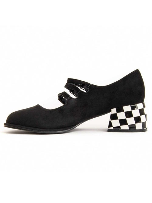 Chaussure à Talons Hauts Matière Synthétique Et Textile Montevita - Kiabi