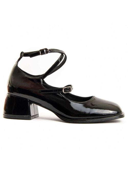 Chaussure à Talons Hauts Matière Synthétique Et Textile Montevita - Kiabi