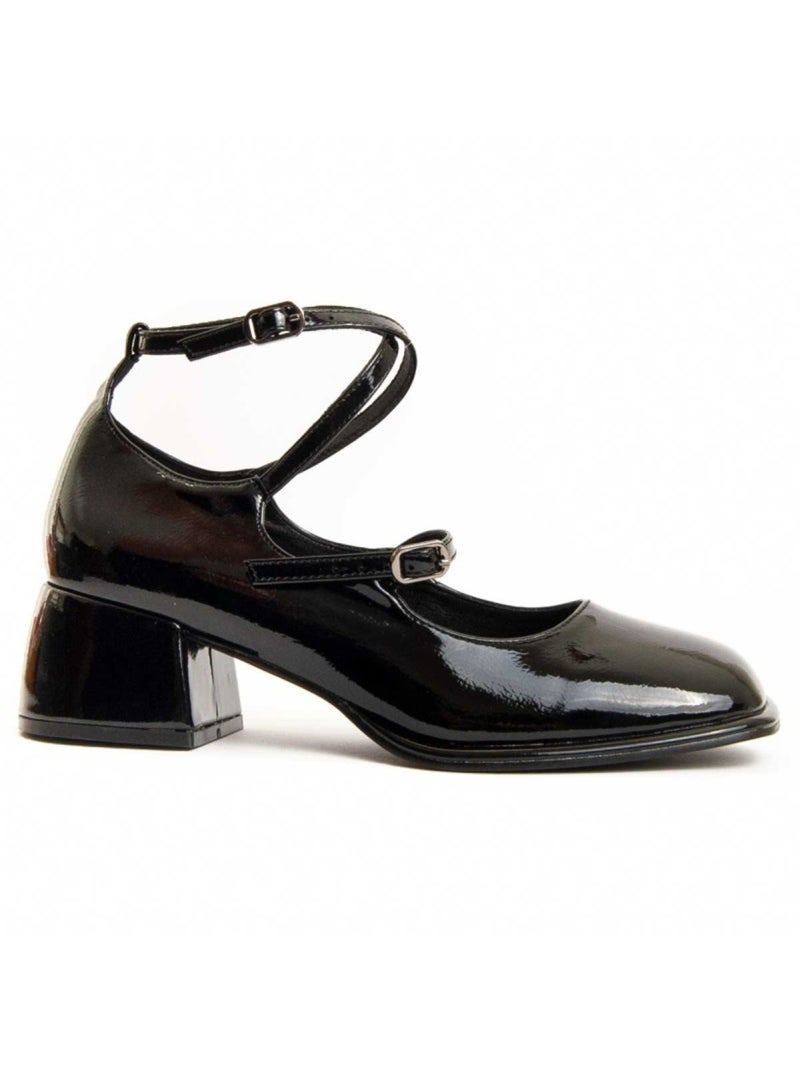 Chaussure à Talons Hauts Matière Synthétique Et Textile Montevita Noir - Kiabi