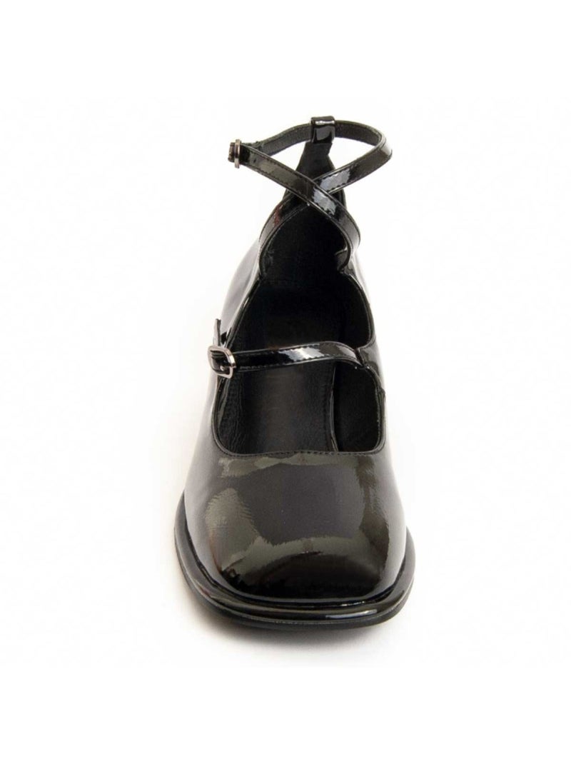 Chaussure à Talons Hauts Matière Synthétique Et Textile Montevita Noir - Kiabi