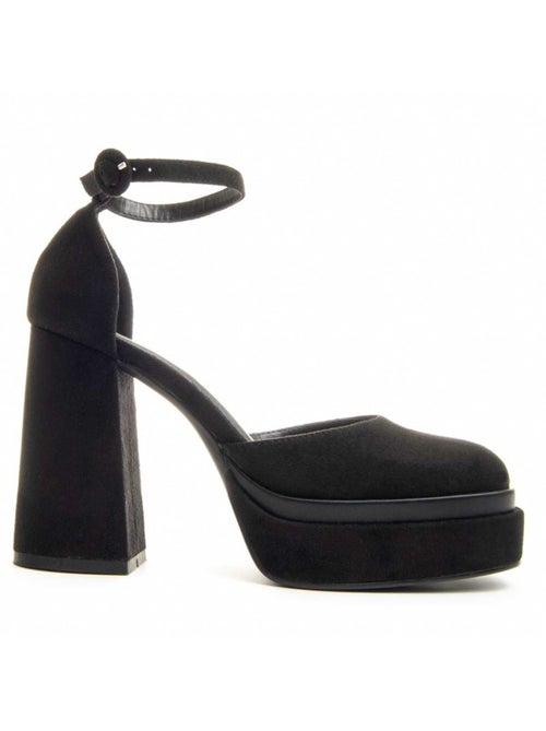 Chaussure à Talons Hauts Matière Synthétique Et Textile Montevita - Kiabi