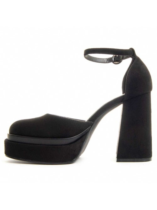 Chaussure à Talons Hauts Matière Synthétique Et Textile Montevita - Kiabi