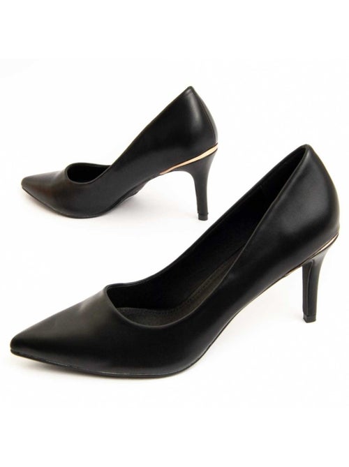 Chaussure à Talons Hauts Matière Synthétique Et Textile Montevita - Kiabi