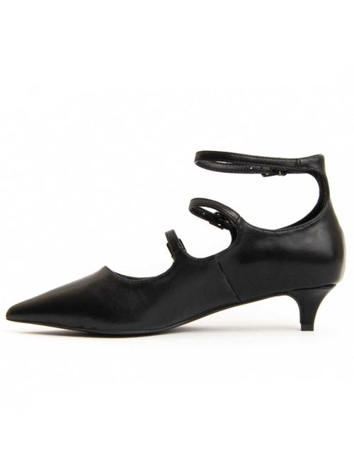 Chaussure à Talons Hauts Matière Synthétique Et Textile Montevita - Kiabi