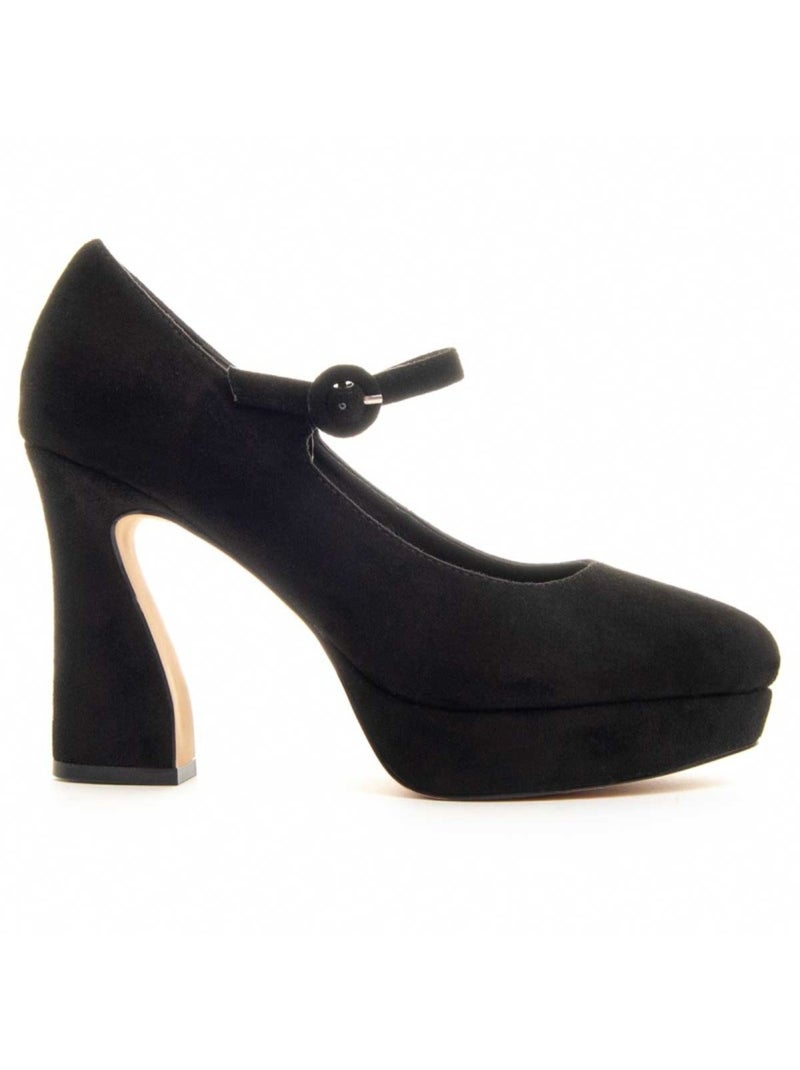 Chaussure à Talons Hauts Matière Synthétique Et Textile Montevita Noir - Kiabi