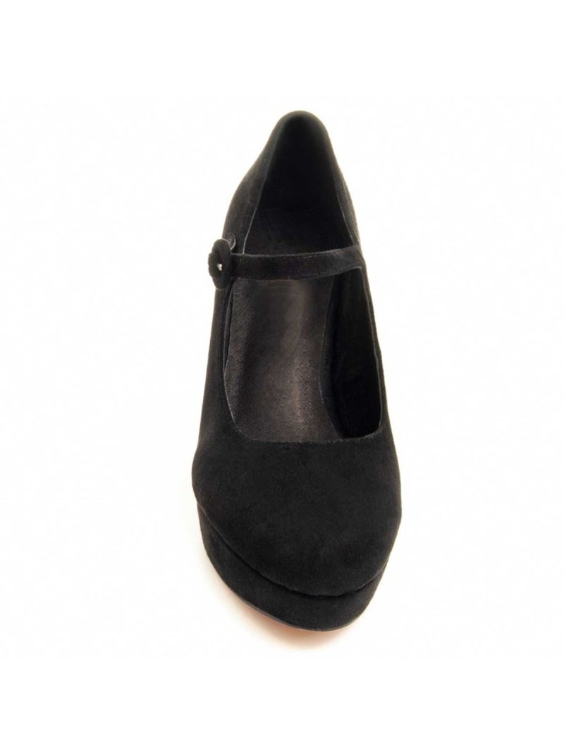 Chaussure à Talons Hauts Matière Synthétique Et Textile Montevita Noir - Kiabi