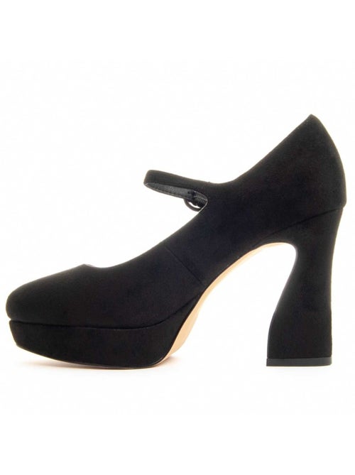Chaussure à Talons Hauts Matière Synthétique Et Textile Montevita - Kiabi