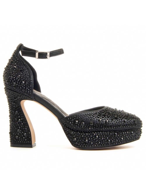 Chaussure à Talons Hauts Matière Synthétique Et Textile Montevita - Kiabi
