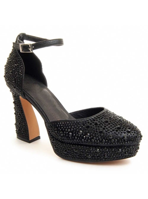 Chaussure à Talons Hauts Matière Synthétique Et Textile Montevita - Kiabi