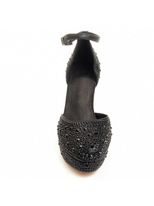 Chaussure à Talons Hauts Matière Synthétique Et Textile Montevita - Kiabi