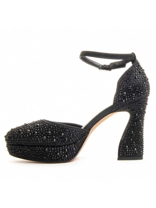 Chaussure à Talons Hauts Matière Synthétique Et Textile Montevita - Kiabi