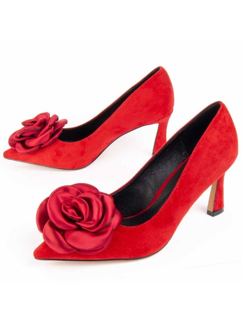 Chaussure à Talons Hauts Matière Synthétique Et Textile Montevita - Kiabi