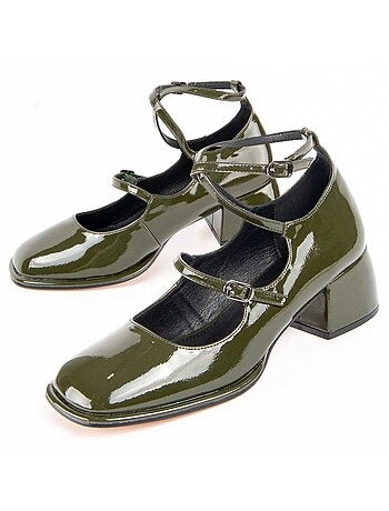 Chaussure à Talons Hauts Matière Synthétique Et Textile Montevita