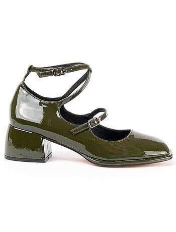 Chaussure à Talons Hauts Matière Synthétique Et Textile Montevita