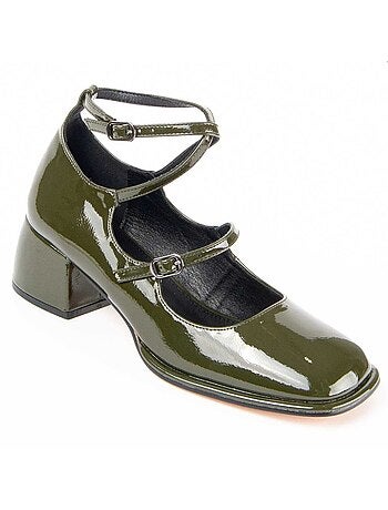 Chaussure à Talons Hauts Matière Synthétique Et Textile Montevita