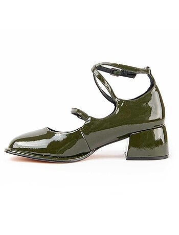 Chaussure à Talons Hauts Matière Synthétique Et Textile Montevita
