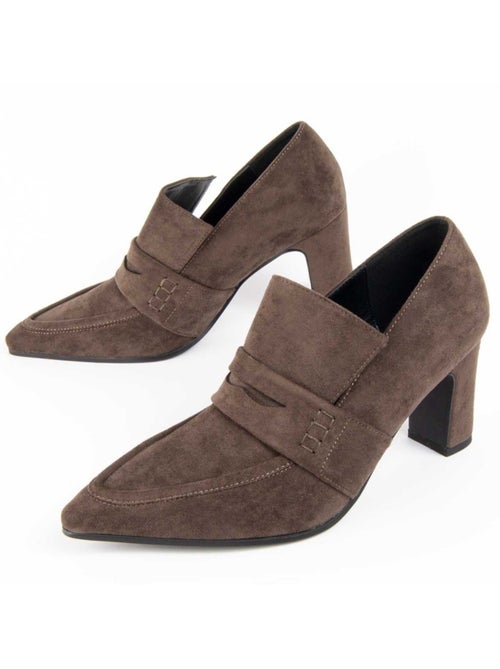 Chaussure à Talons Hauts Matière Synthétique Et Textile Montevita - Kiabi