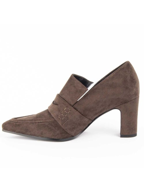 Chaussure à Talons Hauts Matière Synthétique Et Textile Montevita - Kiabi