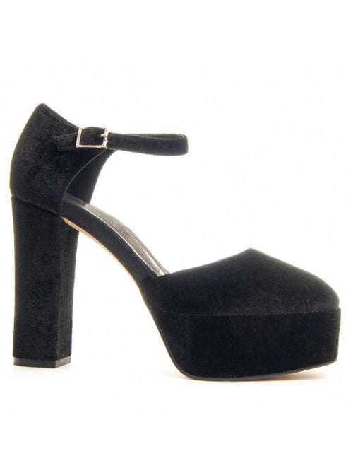 Chaussure à Talons Hauts Tissu Montevita - Kiabi