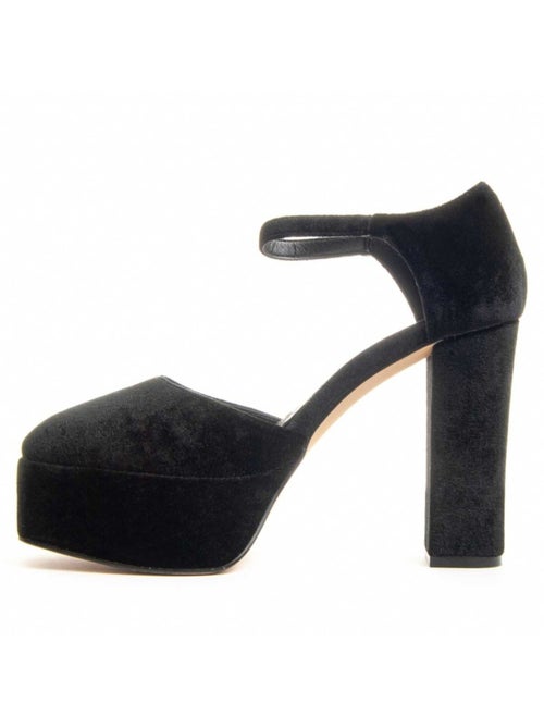 Chaussure à Talons Hauts Tissu Montevita - Kiabi
