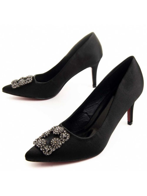 Chaussure à Talons Hauts Tissu Montevita - Kiabi