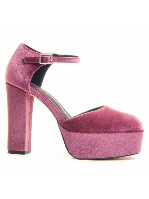 Chaussure à Talons Hauts Tissu Montevita - Kiabi