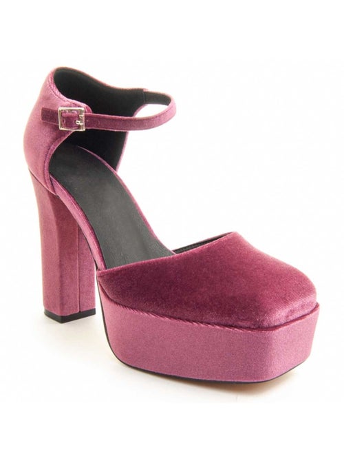 Chaussure à Talons Hauts Tissu Montevita - Kiabi