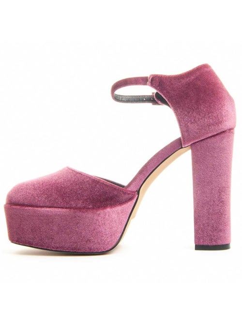 Chaussure à Talons Hauts Tissu Montevita - Kiabi